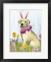 Puppy Easter I Framed Print