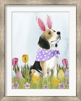 Puppy Easter II Fine Art Print