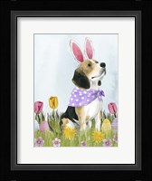 Puppy Easter II Framed Print