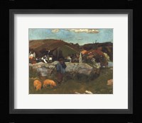 Swineherd, 1888 Fine Art Print
