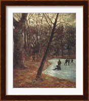 Skaters, 1884-85 Fine Art Print