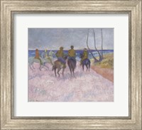 Reiter Am Strand (Cavaliers Sur La Plage), 1902 Fine Art Print