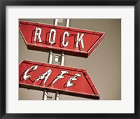 Cafe Rock I Fine Art Print