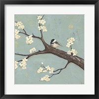 Chickadee & Dogwood II Framed Print