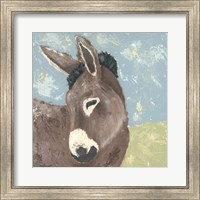 Farm Life-Donkey Fine Art Print