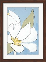 White Tulip Triptych III Fine Art Print