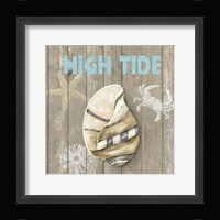 High Tide Shoreline I Framed Print