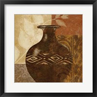 Ethnic Vase III Framed Print