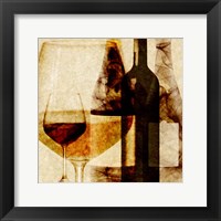 Smokey Wine I Framed Print