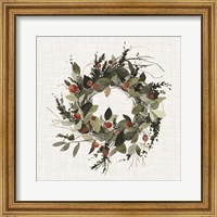 Farmhouse Wreath II Fine Art Print