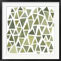 Celadon Geometry I Fine Art Print