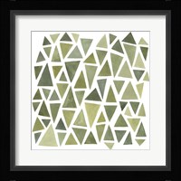 Celadon Geometry I Fine Art Print