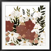 Terracotta Wildflowers I Fine Art Print