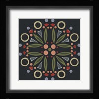 Folk Mandala I Fine Art Print