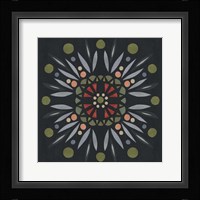 Folk Mandala II Framed Print