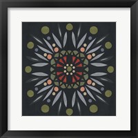 Folk Mandala II Framed Print
