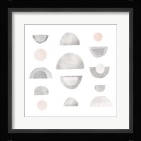Half Circles II Framed Print