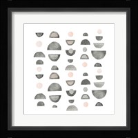 Half Circles IV Framed Print