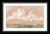 Pink Haze Sunset I Framed Print