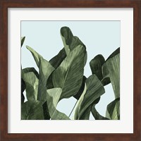 Celadon Palms II Fine Art Print