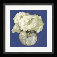 White Hydrangeas I Framed Print