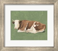 How Now Brown Cow I Fine Art Print