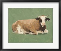 How Now Brown Cow II Framed Print
