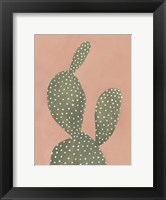 Coral Cacti I Fine Art Print