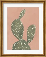 Coral Cacti I Fine Art Print