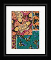 Decorative Butterflies III Framed Print