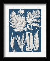 Linen & Blue Ferns I Fine Art Print