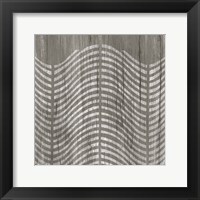 Weathered Wood Patterns X Framed Print