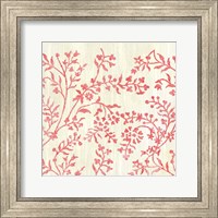 Weathered Patterns in Red V Fine Art Print
