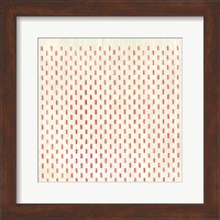 Weathered Patterns in Red VIII Fine Art Print