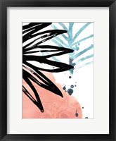 Tropical Moderne VII Framed Print