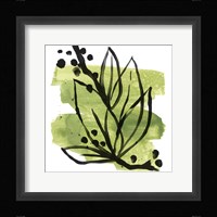 Tropical Sumi-e II Framed Print