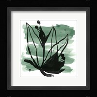 Tropical Sumi-e VII Framed Print