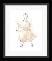 Blush & Grey Fashion IV Framed Print