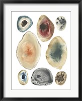 Geode Collection III Framed Print