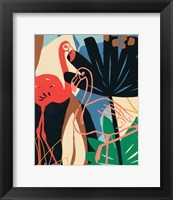 Funky Flamingo I Fine Art Print