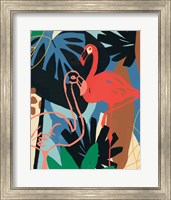 Funky Flamingo II Fine Art Print