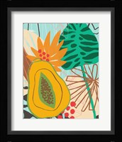 Graphic Jungle II Framed Print