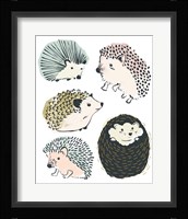 Prickle Pals II Framed Print