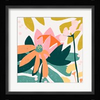 Cut Paper Garden II Framed Print