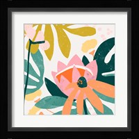 Cut Paper Garden III Framed Print