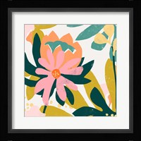 Cut Paper Garden IV Framed Print