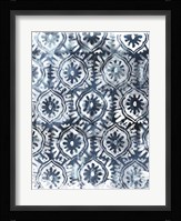 Indigo Extraction I Framed Print