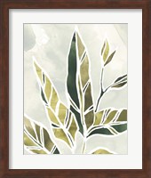 Batik Leaves IV Fine Art Print