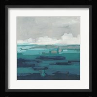 Sea Foam Vista I Framed Print