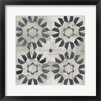 Neutral Tile Collection III Framed Print